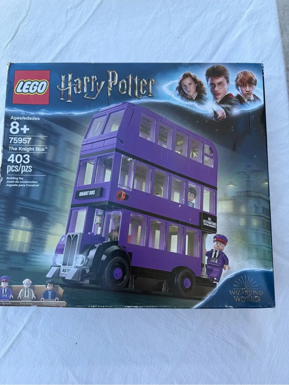 LEGO Purple Knight Bus Harry Potter Building Set 75957